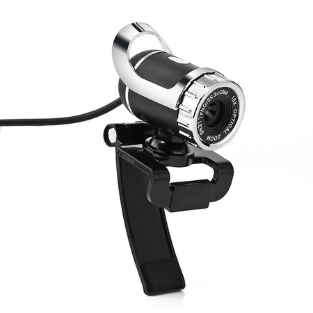 Kamera internetowa WebCam A859 Czarna z mikrofonem – kompaktowa kamera do komputera i laptopa