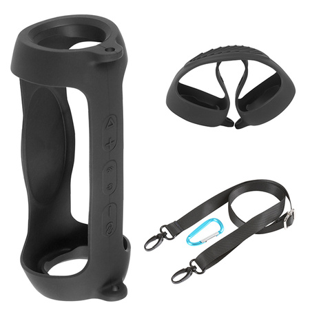 Etui Ochronne silikonowe na głośnik JBL Charge 5 (Czarne) 