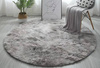 Dywan okrągły Shaggy Ombre Strado 140x140 OmbreSilver (Jasny Szary)