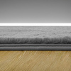 Dywan Rabbit 60x100 cm, srebrny Silver - miękki do salonu i sypialni