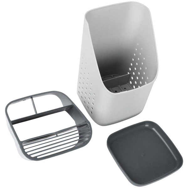 Organizer ociekacz na sztućce przybory kuchenne 14x14x23 cm