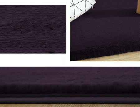 Dywan pokojowy Rabbit Strado 120x170 DarkPlum (Ciemny fioletowy)