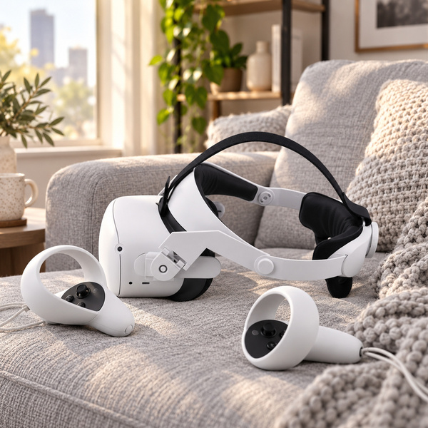 Adjustable strap band for Oculus Quest 1/2 GOMRVR goggles