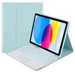 Etui z klawiaturą touchpad do Apple iPad 10.9 22 TPIP22 (Niebieskie)