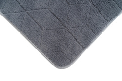 STRADO Rabbit 3D plush soft like rabbit anti-slip rug 160x230 Grey