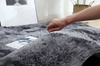 Shaggy Ombre Strado Round Carpet 140x140 OmbreGrey (Dark Gray)