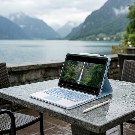 Etui i KLAWIATURA do Lenovo Idea Tab 11" ZAFR0378PL TB336FU TB336ZU 2025, niebieskie