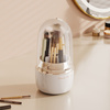 Bella casket organizer for cosmetics and brushes capacious acrylic white ideal for dressing table