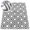 Dywan do salonu shaggy DECOR antypoślizgowy miękki puszysty modny 200x300 White Cube