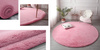 Rabbit Strado 150x150 round rug SakuraPink (Pink)