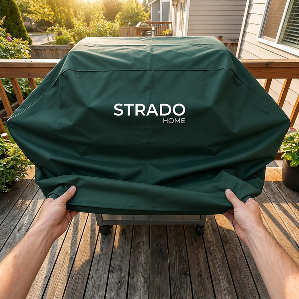 Strado Pokrowiec na Grill 170x60x117 - Dark Green