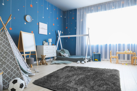 Dywan Shaggy antypoślizgowy nowoczesny salon miękki puszysty 80x150, ciemnosrebrny