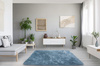 Shaggy Strado 250x300 SilverFur room carpet (Light gray)
