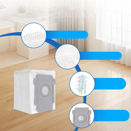 Zestaw do iRobot Roomba S9/ S9+ Plus szczotki wałki filtry worki akcesoria