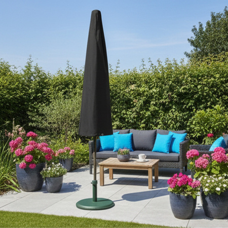 Pokrowiec ochronny na parasol ogrodowy wodoodporny osłona futerał +torba