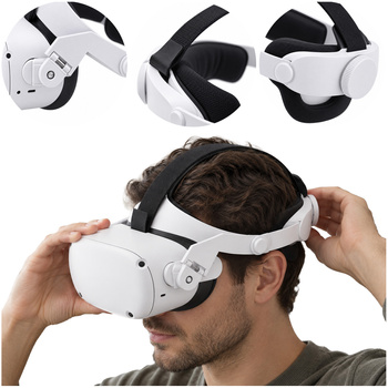 Adjustable strap band for Oculus Quest 1/2 GOMRVR goggles