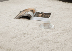 Shaggy Strado rug 180x260 CreamBeige (Beige)