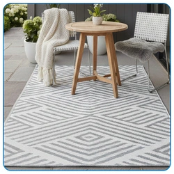 Dywan zewnętrzny Faro 160x230 cm tarasowy wodoodporny na taras balkon do ogrodu