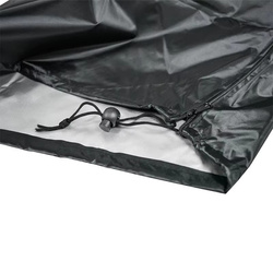 Pokrowiec na meble ogrodowe 308x138x89 cm wodoodporny UV czarny