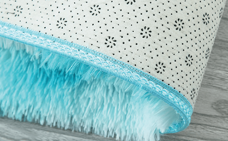 Dywan Shaggy Ombre antypoślizgowy nowoczesny salon miękki 200x300, błękitny