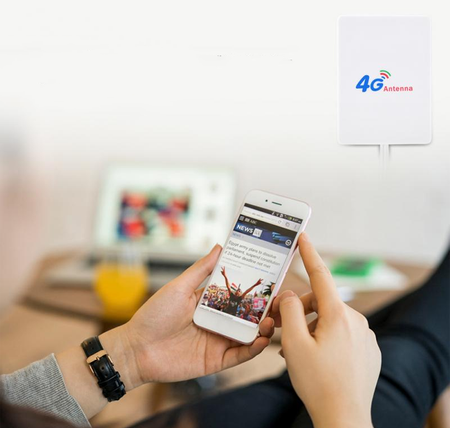 Antena bezprzewodowa Wi-Fi 28 dBi 4G LTE do routera i kamer ze złączem SMA