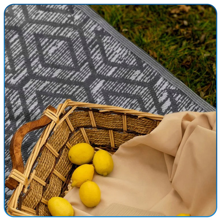 Dywan zewnętrzny 160x220 cm tarasowy wodoodporny na taras balkon do ogrodu