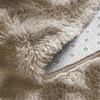 Shaggy Ombre Strado Round Carpet 80x80 OmbreCamel (Beige)