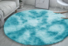 Shaggy Ombre Strado Round Carpet 80x80 OmbreBlue (Light Blue)