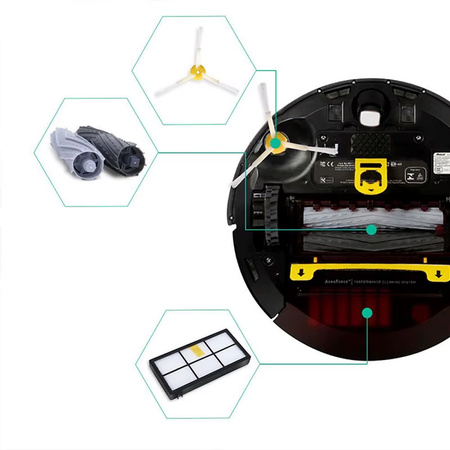 Sczotki filtry hepa iRobot Roomba 800 900 865 875 876 960 961 964 976 981