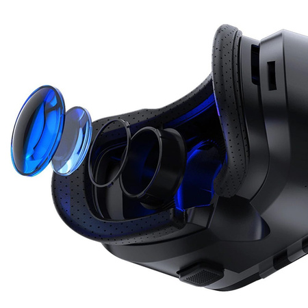 Zestaw Okulary 3D VR Shinecon G02ED + Gamepad