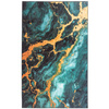 Dywan NOVO Strado nowoczesny do salonu marmurowy wzór velvet Malachit 120x160 cm