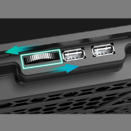 Strado Podkładka chłodząca do Laptopa LCP6 - Black