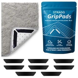 8X PODKŁADKI NAKLEJKI antypoślizgowe pod dywan wykładzinę nakładki zestaw