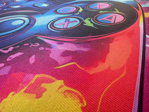 Dywan gamingowy 3D ColorPad 100x150 cm - nowoczesny wzór 3D do pokoju gracza