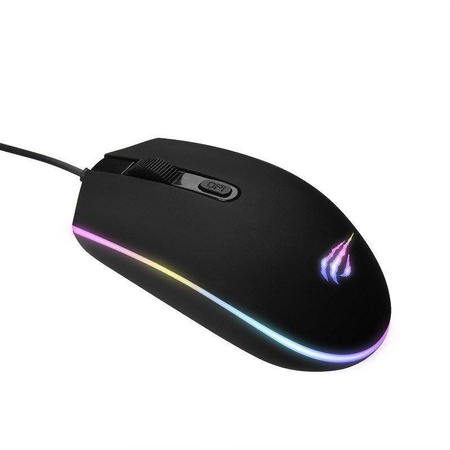 Mysz myszka gamingowa dla graczy Havit GAMENOTE MS1003 RGB