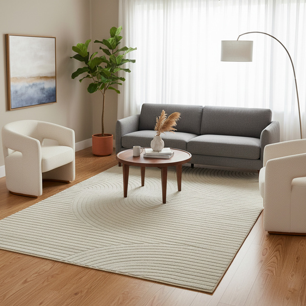 Dywan 120x170 cm, szary Polo - miękki, przyjemny w dotyku, do salonu i sypialni