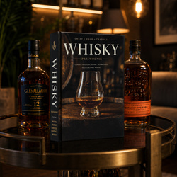 Sejf książka metalowa skrytka kasetka na pieniądze klucze biżuterię zegarki - Whisky