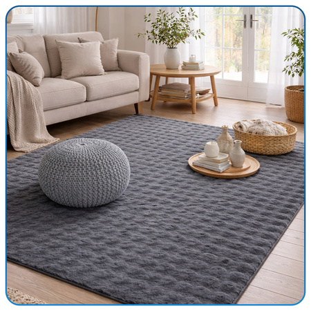 Dywan BUBBLE Strado 140x200 DeepGrey