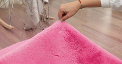 Rabbit Strado 90x90 round rug HotPink (Pink)