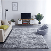 Miękki dywan Ombre Shaggy Strado 140x200 cm jasnoszary do salonu i sypialni