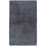 STRADO Rabbit 3D plush soft like rabbit anti-slip carpet 120x170 Grey