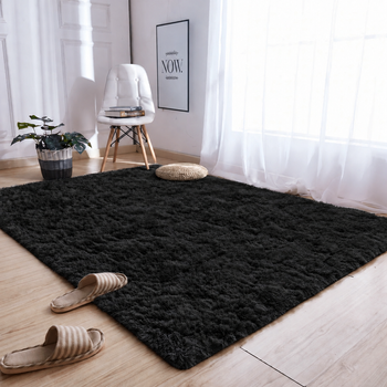 Shaggy Strado 60x120 BlackSky Carpet (Black)