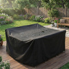 Pokrowiec na meble ogrodowe stół krzesła wodoodporny mocny 300x200x80cm XXL