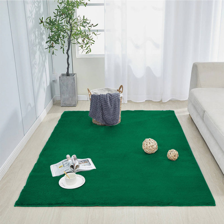Room rug Rabbit Strado 140x200 BottleGreen (Green)