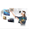 Okulary VR 3D do wirtualnej rzeczywistości gogle - Shinecon G04BS + słuchawki + Pad Bluetooth