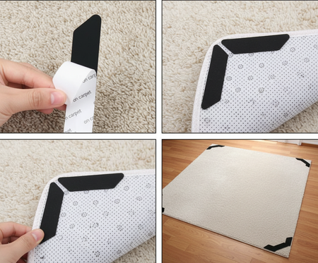 Strado Podkładki antypoślizgowe do dywanu 16 sztuk