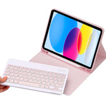 Etui z klawiaturą do Apple iPad 10.9 2022 - CFIP22 (Różowe)