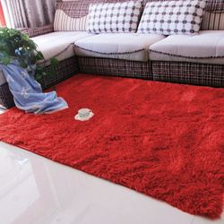 Dywan Shaggy 160x220 cm, jasny czerwony BloodyRed - miękki, puszysty do salonu i sypialni