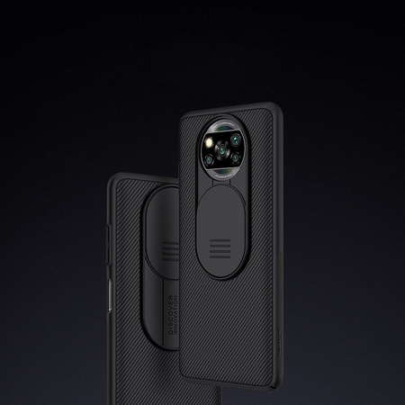 Etui Nillkin CamShield do Xiaomi Poco X3 NFC/ X3 PRO (Czarne)
