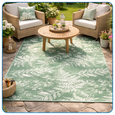 Dywan zewnętrzny 160x230 cm tarasowy wodoodporny na taras balkon do ogrodu